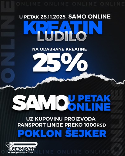 CRNI PETAK &amp; KREATIN LUDILO
