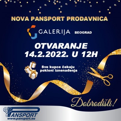Nova prodavnica Pansporta u Beogradu